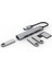 USB Hub 3.0 Usb-A Hub Splitter 5 Port Usb3.0 Tf/sd Kart Okuyucu ile Dizüstü Bilgisayar Için Yüksek Hızlı Veri Aktarımı A (Yurt Dışından) 4