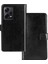 Xiaomi Için Redmi Note 12 Pro+ 5g Çılgın At Dokusu Pu Deri Deri Deri Kapak Stand Fonksiyon Manyetik Kapatma Cüzdan Telefon Kılıfı-Siyah (Yurt Dışından) 1