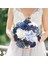 Dıy Düğün Gelin Buketleri Centerpieces Ev Dekorasyonu Için Tozlu Mavi Çiçekler Combo (Yurt Dışından) 2