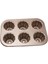 6-Cavity Canele Kalıp Kek Tava, Yapışmaz Canele Fırın Tepsisi Fırın Için Karbon Çelik Caneles Kalıp Bakeware Aracı (Yurt Dışından) 1