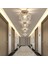 Sarkıt Avrupa Tarzı Kristal Tavan Küçük Avize Modern Minimalist Sundurma Koridor Koridor Restoran Işık (Yurt Dışından) 2