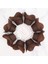 100 Parça Lotus Pişirme Cupcake Muffin Liner Doku, Pişirme Kabı, Kek Standı, Muffin Gömlekleri, Ev Partisi Fırın Kullanımı, Kahverengi (Yurt Dışından) 5