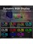 Yatak Odası Için Rgb Dijital Çalar Saat, 4 Rgb Değişen Renk ve 7 Normal Renk Haneli A ile 6,5 Inç Hd ve Ayna Ekran (Yurt Dışından) 5