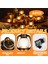 24 Adet Altın Elektronik Mum Fener Işığı Alevsiz LED Kandil Mini Mum Işığı Asılı Fener Noel (Yurt Dışından) 4