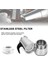 Çelik Cezve Italyan Moka Pot Espresso Kahve Makinesi Pot Cafe Latte Makinesi Soba Kahve Için Percolator Araçları (Yurt Dışından) 5
