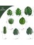 88 Parça Palmiye Orman Yaprakları 8 Çeşit Sahte Tropikal Monstera Yaprakları Hawaii Luau Parti Plaj Tema Parti Için Sapları ile (Yurt Dışından) 2