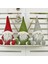 Ev Için Yüzü Olmayan Noel Baba Bebek Noel Gnome Peluş Figürinler Doğum Günü Hediyesi Için 3'lü Paket (Yurt Dışından) 3