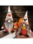 Cadılar Bayramı Süslemeleri Cadılar Bayramı Cüceleri - El Yapımı Cüceler Yarasa Balkabağı ile Peluş Dekor, Ev Yemek Masası Gnome Süslemesi (Yurt Dışından) 2