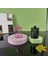 4 Paket Pamuk Topu Tutucu Dağıtıcılar Kavanoz Banyo Kavanozları Kapaklı Pamuklu Çubukla Tuvalet Vanity Organizatör A (Yurt Dışından) 5