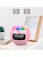Kablosuz Bluetooth Hoparlör Ses Kutusu Saat Alarmı Renkli Gece Lambası Mic ile USB 5.0 Adaptörü Saat Versiyonu Beyaz (Yurt Dışından) 4