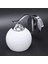 Modern Duvar Aplik Armatür E27 LED Duvar Lambası Okuma Lambaları Duvara Monte Modern Cam Aplikler Başucu Okuma Lambaları (Yurt Dışından) 2