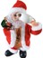 Noel Bebek Oyuncak Elektrikli Kalça Sallayarak Flanel Dans Noel Noel Baba Oyuncak Çocuklar Için B (Yurt Dışından) 1