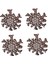 4pcs Komik Tatil Süsleme Kar Tanesi Süs Hediye Yaramaz Kar Tanesi Noel Kar Tanesi Süsleme (Yurt Dışından) 2