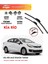 Kia Rio Ön Cam Muz Silecek Seti 1.0 1.25 1.4 Motor Araca Özel Orjinal Aparat 2012-2020 1