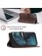 Motorola Moto G14 Için Kabartmalı Deri Cüzdan Stand Telefon Kılıfı - Kahverengi (Yurt Dışından) 4
