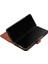 Samsung Galaxy Z Fold 5 Için Kabartmalı Pu Deri Stand Cüzdan Telefon Kılıfı - Kahverengi (Yurt Dışından) 2