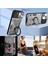 iPhone 8 / 7 /iphone Se 2020/2022 Için Çift Katmanlı Telefon Kılıfı, Slayt Kamera Kapağı ve Metal Gizli Braket ile Gümüş (Yurt Dışından) 5