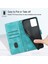Motorola Moto G14 Için Kabartmalı Deri Cüzdan Stand Telefon Kılıfı - Yeşil (Yurt Dışından) 5
