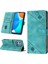 Honor X6 /honor X8 5g Için Kabartmalı Deri Cüzdan Stand Telefon Kılıfı - Yeşil (Yurt Dışından) 1