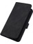 Tecno Spark 10C Için Kabartmalı Pu Deri Stand Cüzdan Telefon Kılıfı - Siyah (Yurt Dışından) 3