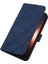 Realme Gt Neo 5 /realme Gt3 Için Kabartmalı Pu Deri Stand Cüzdan Telefon Kılıfı - Mavi (Yurt Dışından) 3