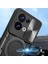 Oppo Reno8 5g Için Çift Katmanlı Telefon Kılıfı, Slayt Kamera Kapağı ve Metal Gizli Braket ile Mavi (Yurt Dışından) 3