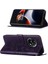 Oneplus 11R / Ace 2 Için Kelebek Pu Deri Çevirmeli Cüzdan Stand Telefon Kılıfı - Koyu Mor (Yurt Dışından) 5