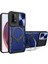 Xiaomi Redmi 9t/note 9 4g/poco M3 Için Çift Katmanlı Telefon Kılıfı, Slayt Kamera Kapağı ve Metal Gizli Braket ile Mavi (Yurt Dışından) 1