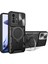 Xiaomi 11T /11T Pro Için Çift Katmanlı Telefon Kılıfı, Slayt Kamera Kapağı ve Metal Gizli Braket ile Siyah (Yurt Dışından) 1