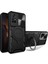 Xiaomi Poco M4 Pro 4g Için Çift Katmanlı Telefon Kılıfı, Slayt Kamera Kapağı ve Metal Gizli Braket ile Siyah (Yurt Dışından) 1