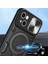 iPhone 13 Için Çift Katmanlı Telefon Kılıfı, Slayt Kamera Kapağı ve Metal Gizli Braket ile Gümüş (Yurt Dışından) 3