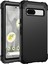 Google Pixel 7A Için Yumuşak Silikon Sert Pc Tampon Telefon Kılıfı - Siyah (Yurt Dışından) 1