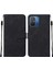 Xiaomi Redmi 12C /poco C55 Için Kabartmalı Pu Deri Stand Cüzdan Telefon Kılıfı - Siyah (Yurt Dışından) 1