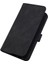 Xiaomi Redmi 12C /poco C55 Için Kabartmalı Pu Deri Stand Cüzdan Telefon Kılıfı - Siyah (Yurt Dışından) 2