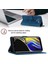Samsung Galaxy Note 9 Için Kabartmalı Deri Cüzdan Stand Telefon Kılıfı - Mavi (Yurt Dışından) 4