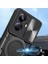 Realme 10 Pro+ Için Çift Katmanlı Telefon Kılıfı, Slayt Kamera Kapağı ve Metal Gizli Braket ile Kırmızı (Yurt Dışından) 3