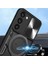 Samsung Galaxy S23+ Için Çift Katmanlı Telefon Kılıfı, Slayt Kamera Kapağı ve Metal Gizli Braket ile Kırmızı (Yurt Dışından) 3