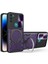 Motorola Moto G71 5g Için Çift Katmanlı Telefon Kılıfı, Slayt Kamera Kapağı ve Metal Gizli Braket ile Mor (Yurt Dışından) 1