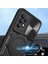 Samsung Galaxy A72 Için Çift Katmanlı Telefon Kılıfı, Slayt Kamera Kapağı ve Metal Gizli Braket ile Siyah (Yurt Dışından) 3