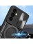 Samsung Galaxy M34 5g Için Çift Katmanlı Telefon Kılıfı, Slayt Kamera Kapağı ve Metal Gizli Braket ile Siyah (Yurt Dışından) 3