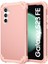 Samsung Galaxy S23 Fe Için Yumuşak Silikon Sert Pc Tampon Telefon Kılıfı - Rose Gold (Yurt Dışından) 1