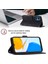 Honor X7 Için Kabartmalı Deri Cüzdan Stand Telefon Kılıfı - Siyah (Yurt Dışından) 2