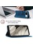 Google Pixel 8 Için Kabartmalı Deri Cüzdan Stand Telefon Kılıfı - Mavi (Yurt Dışından) 5