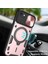 iPhone 8 / 7 /iphone Se 2020/2022 Için Çift Katmanlı Telefon Kılıfı, Slayt Kamera Kapağı ve Metal Gizli Braket ile Rose Gold (Yurt Dışından) 3