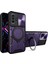 Xiaomi Poco F3 Gt /redmi K40 Gaming Için Çift Katmanlı Telefon Kılıfı, Slayt Kamera Kapağı ve Metal Gizli Braket ile Mor (Yurt Dışından) 1