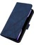 Xiaomi Poco F5 Pro /redmi K60 /K60 Pro Için Kabartmalı Pu Deri Stand Cüzdan Telefon Kılıfı - Mavi (Yurt Dışından) 3