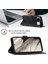 Google Pixel 8 Için Kabartmalı Deri Cüzdan Stand Telefon Kılıfı - Siyah (Yurt Dışından) 5