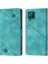Huawei P40 Lite Için Kabartmalı Deri Cüzdan Stand Telefon Kılıfı - Yeşil (Yurt Dışından) 3