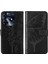 Tecno Spark 10 Pro Için Kelebek Pu Deri Çevirmeli Cüzdan Stand Telefon Kılıfı - Siyah (Yurt Dışından) 1