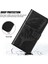 Tecno Spark 10 Pro Için Kelebek Pu Deri Çevirmeli Cüzdan Stand Telefon Kılıfı - Siyah (Yurt Dışından) 2